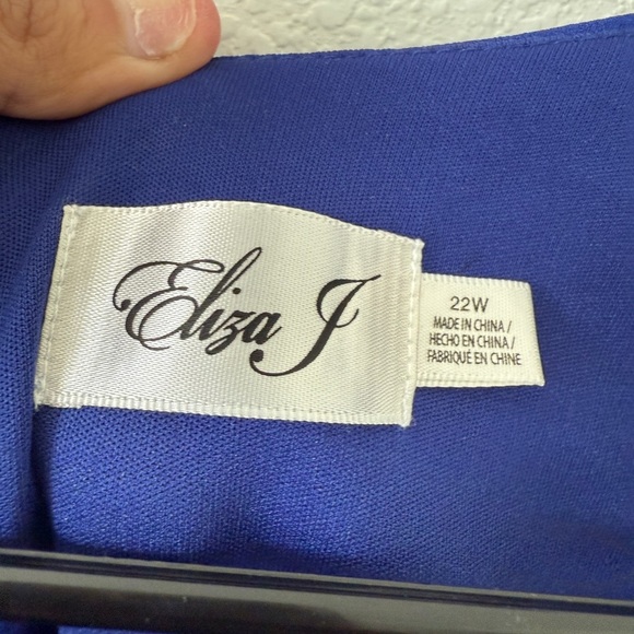 Elegant Blue Jumpsuit size 22W - Picture 10 of 11